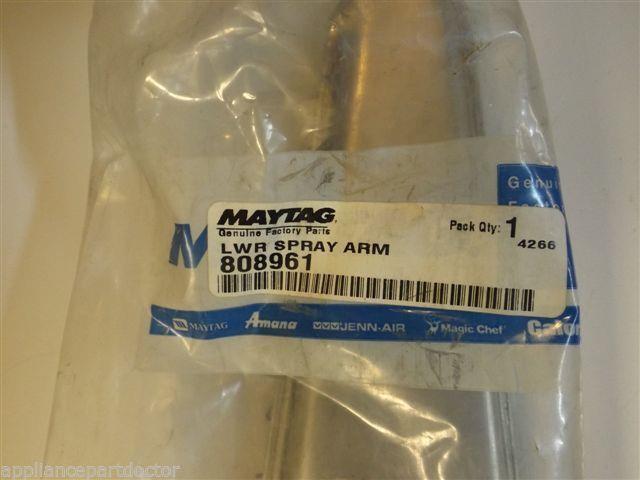 Maytag Amana Magic Chef Dishwasher 808961 LWR SPRAY ARM NEW IN BOX Maytag Amana Magic Chef Dishwasher 808961 LWR SPRAY ARM NEW IN BOX